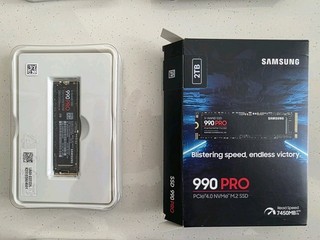 Samsung 990 PRO 2TB NVMe PCIe 4.0 M.2 Internal SSD 7450MB/s Black