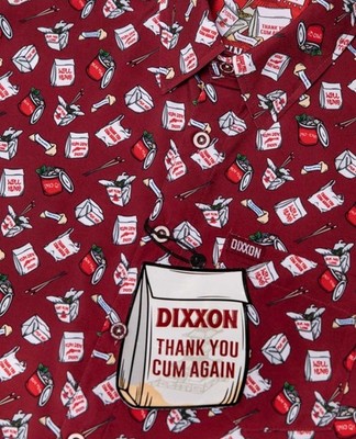 Dixxon Flannel Eating Out Party Shirt. Men's X-Large - New In Bag With Tags