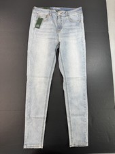 Women  s Wild Fable High Rise Skinny Jeans Light Wash 12 Long Stretch NEW W TAGS