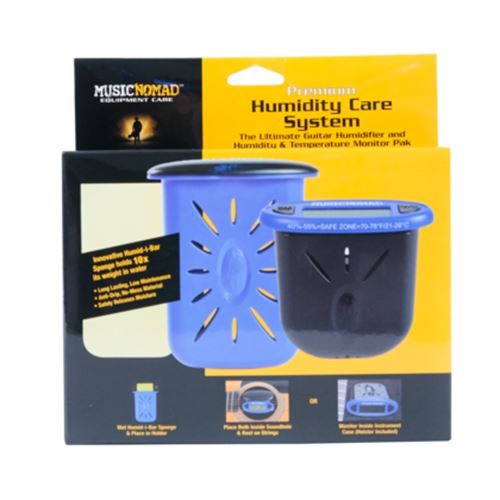 MusicNomad Premium Humidity Care System -Humitar & HumiReader
