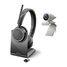 Plantronics Poly - Studio P5 Webcam with Voyager 4220 UC Headset Kit Polycom