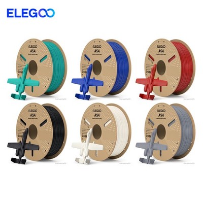 ELEGOO ASA Filament 1.75mm, für Funktionsbauteile im Außenbereich,1/5/10KG