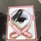 Model G3 Open-Ear Wireless Bluetooth Neckband Earbuds w/ Mic, ENC, Pink — photo 10