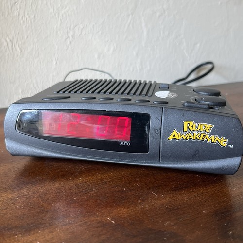 Boink Rude Awakening Talking Alarm Clock - Insult Cursing Offensive VINTAGE - Picture 8 of 8