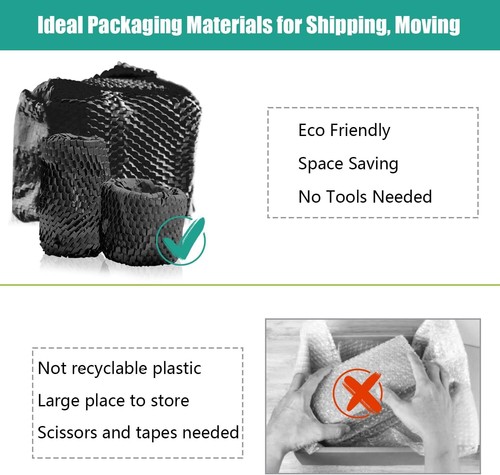 Honeycomb Packing Paper Roll–Eco Biodegradable Wrap for Moving&Gift Packaging AU - Picture 11 of 44