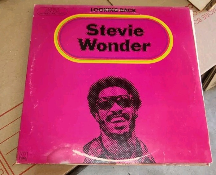 Stevie Wonder - Looking Back 3 Lps Vinyl LP Limited Edition Record Set 1977