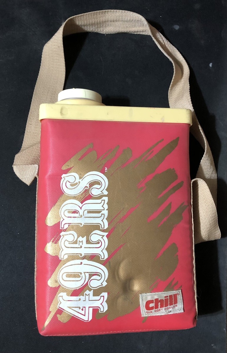 Vintage 90s San Francisco 49ers 2 Quart Soft Cooler Chill