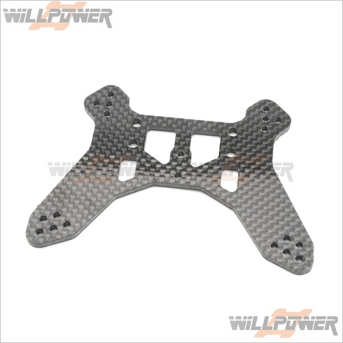 Carbon Rear Shock Tower Damper Stay #87319 (RC-WillPower) HOBAO Hyper 7 - Picture 2 of 2