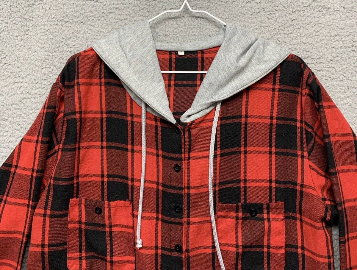 Adidas half hoodie half flannel sales