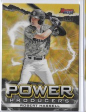 2020 Bowman's Best Robert Hassell Power Producers Gold Refractor #36/50