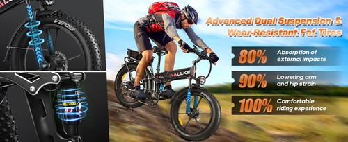 Dual Motor ELECTRIC BIKE 2800W Peak 48V 44AH 35MPH E-BIKE 26" FatTire 7 SPEED US - Picture 9 of 18