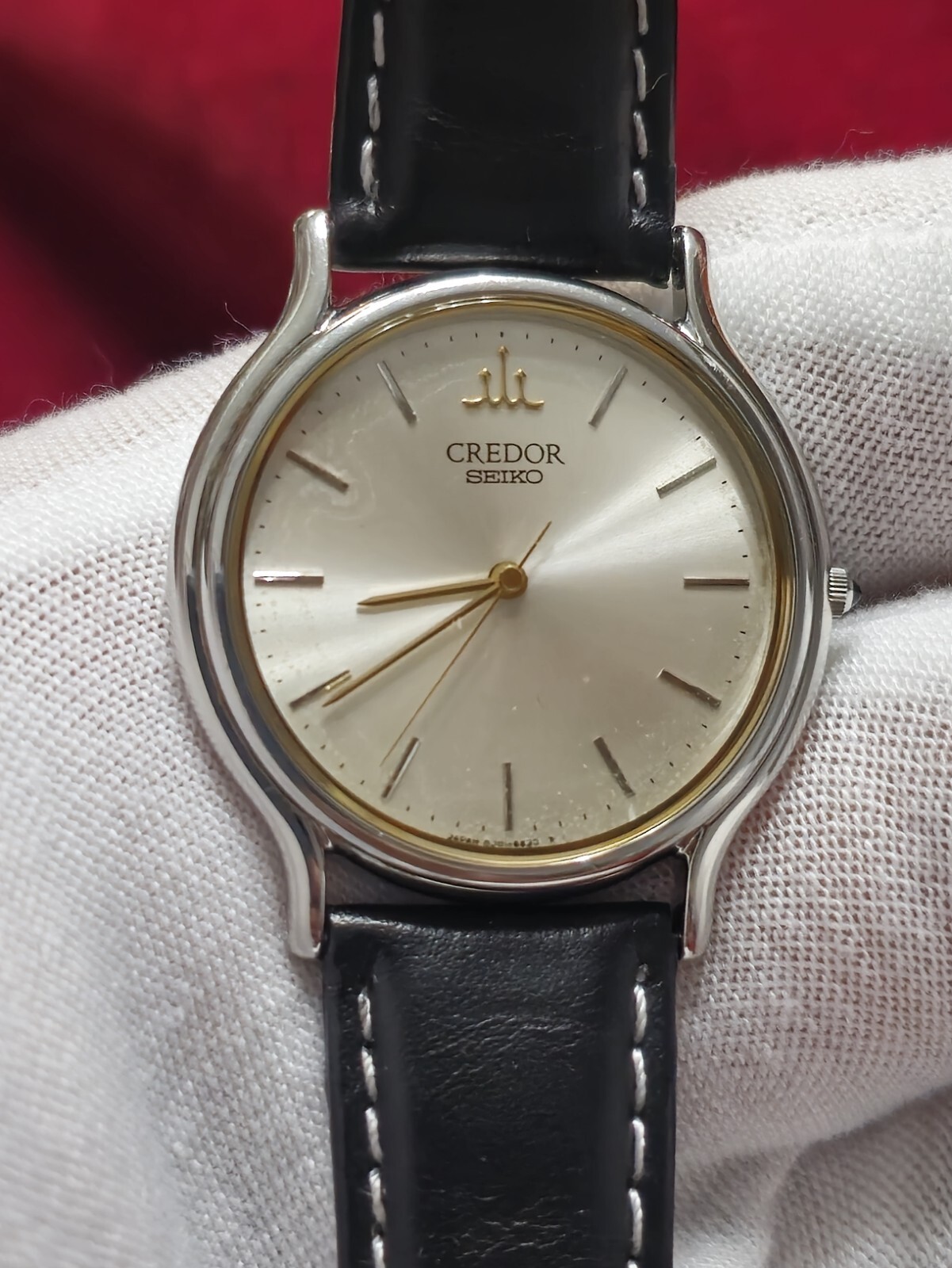SEIKOグランドクオーツ9943-8010黒腕時計 SEIKOグランドクオーツ9943-8010黒腕時計