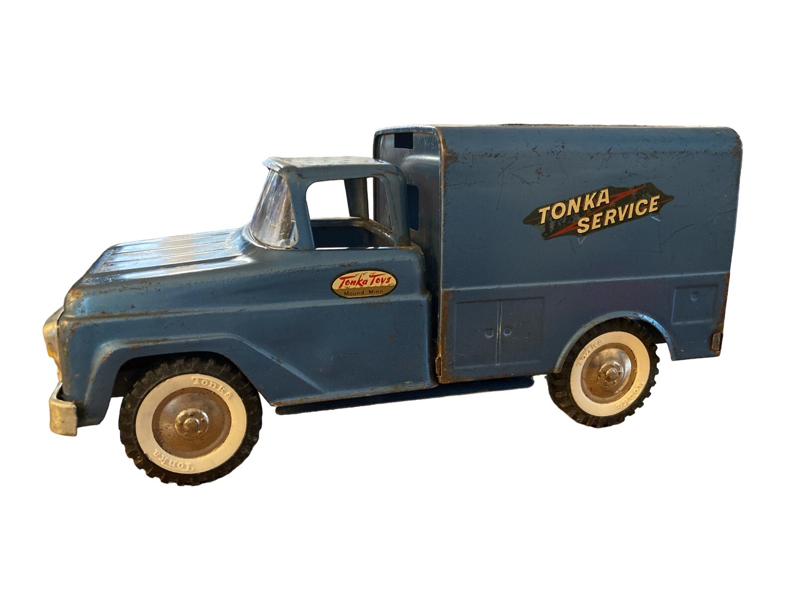 VINTAGE 1959 Tonka BLUE Service Truck in GOOD CONDITION eBay