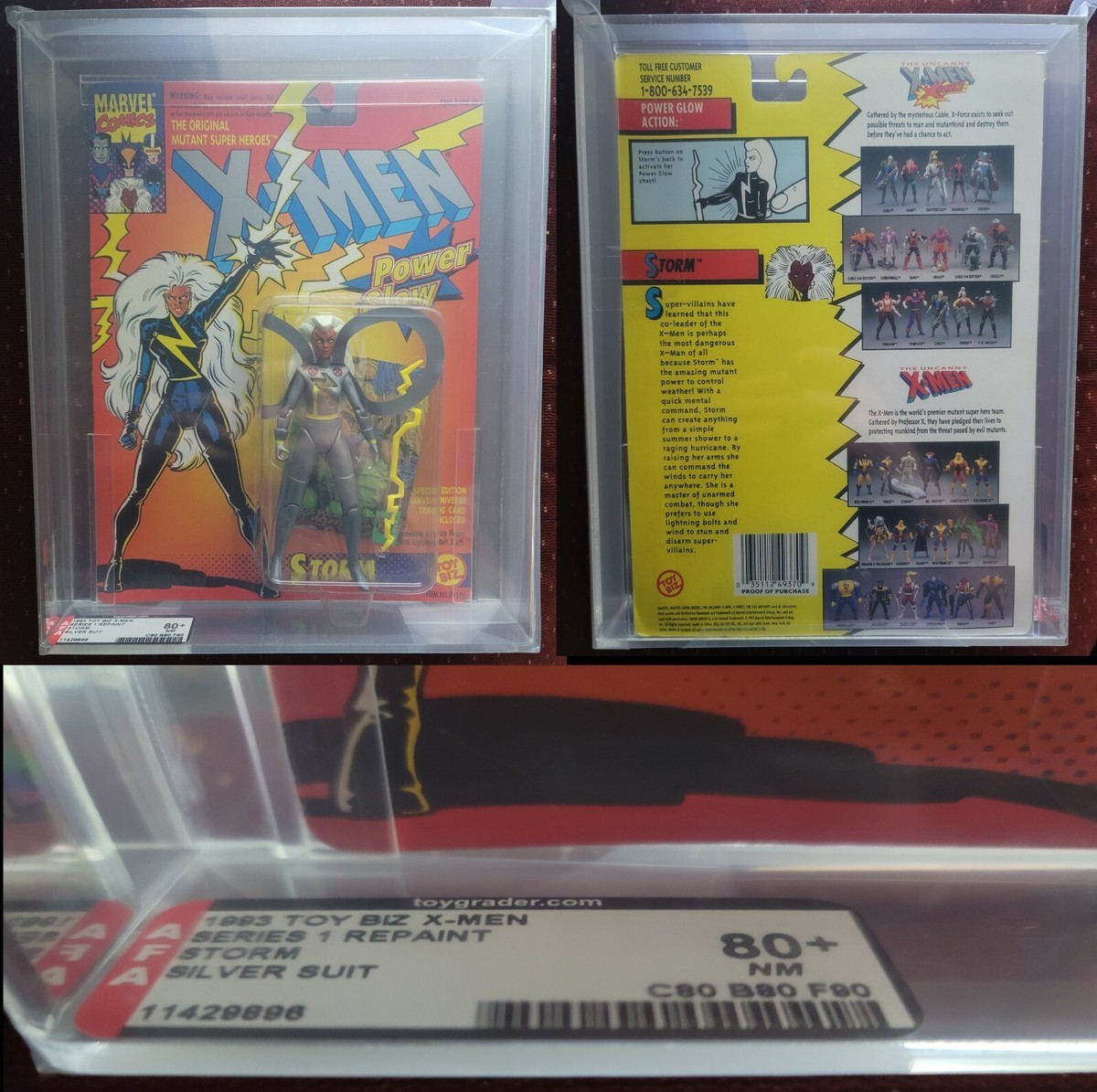 ストーム　MARVEL IMPACT 13p0oz(used AAA) 1995 Marvel Metal Storm Blaster #13 PSA 10 | eBay