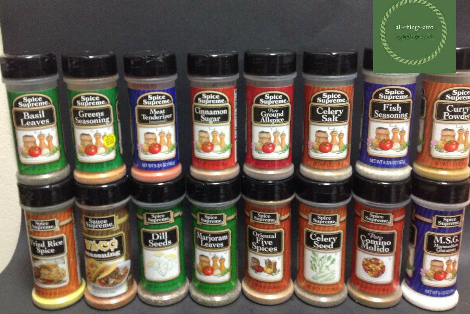 Spice Supreme SEASONING SPICE/USA MADE spices cooking herbs. FREE SHIPPING