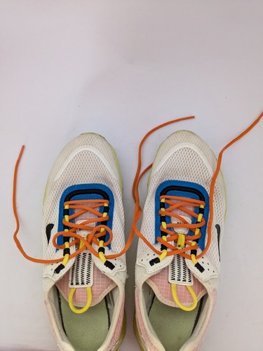 ZAPATILLAS NIKE REACT LIVE BLANCAS VERDE NEÓN CW1622-100 - TALLA 6 REINO UNIDO - Imagen 20 de 20