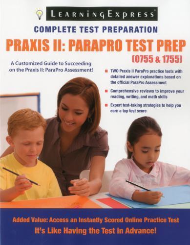 Parapro Test Prep (0755-1755) by LearningExpress Staff (2010, Trade ...