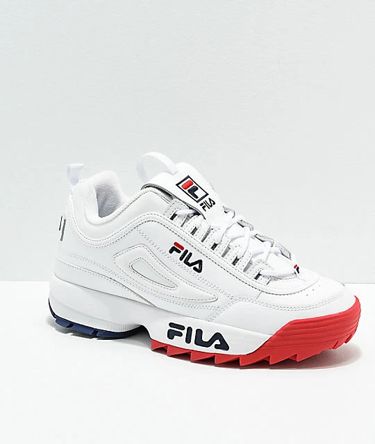 Fila disruptors hotsell 2 white