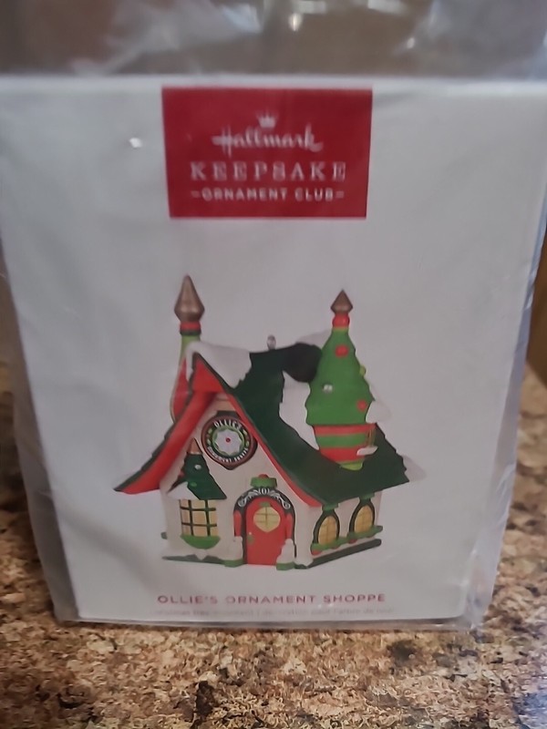 Hallmark Keepsake  2024 Ollie's Ornament Shoppe KOC Club Member Exclusive MIB.