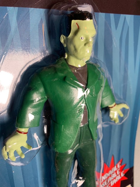UNIVERSAL STUDIOS MONSTERS BEND-EMS FRANKENSTEIN MOC IN HAND | eBay