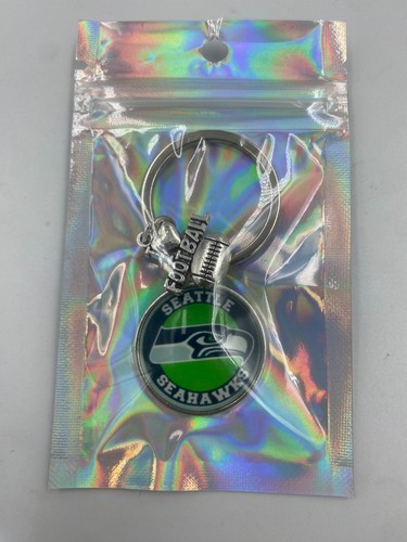Nfl Team Logo Glass Football keychain keyring House Car-Choose your team - Picture 53 of 56