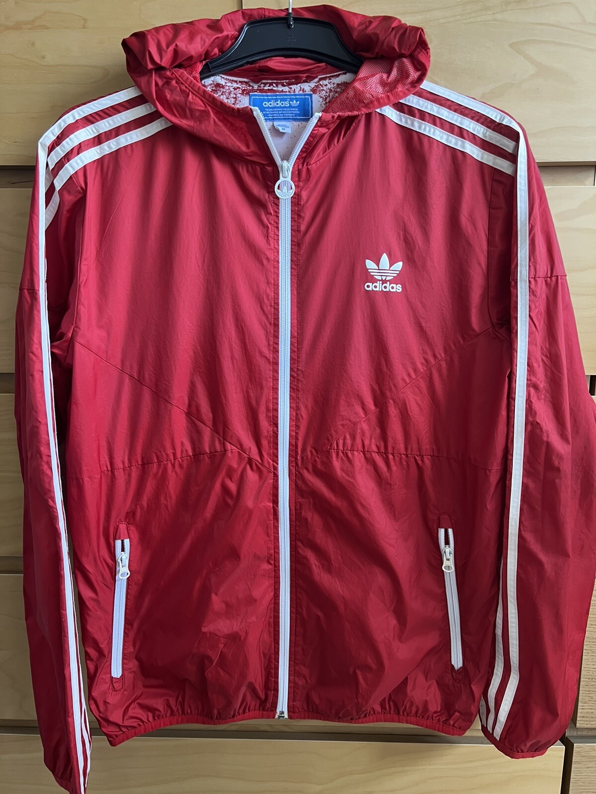 White Stripes Windbreaker Jacket 