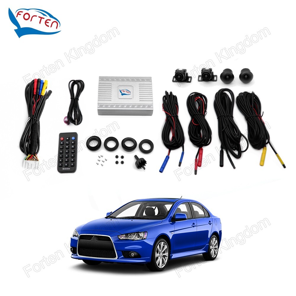 360° degree Bird View Panoramic System Car Camera For Mitsubishi