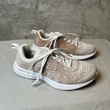 APL Sz 8.5  TechLoom Pro Ivory / Latte Athletic Women's