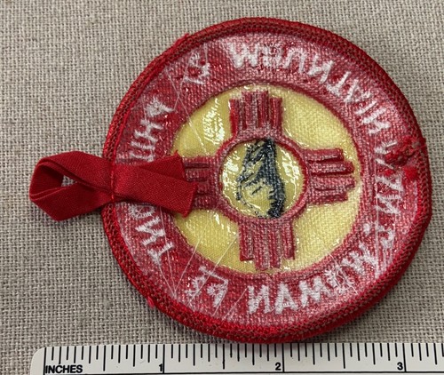 PHILMONT MOUNTAIN HOMME & FEMME garçon scout PATCH BSA NM insigne camp ranch très bon état - Photo 2/2