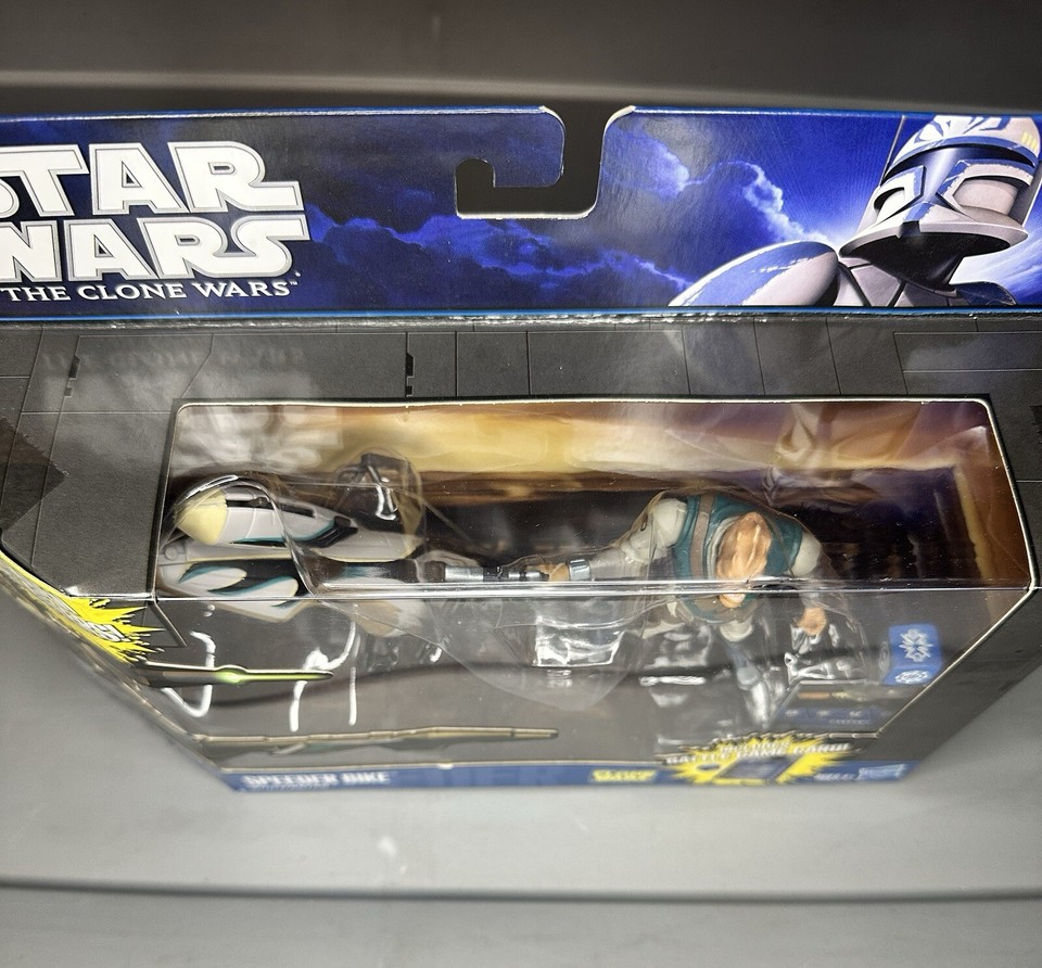 Figurine Star Wars Hasbro Castas + Speeder Bike 3.75 Pouces - Occasion Bon état