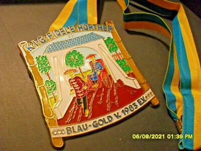 Carnival medal + KV Fidele Hürther + Hürth + 1991