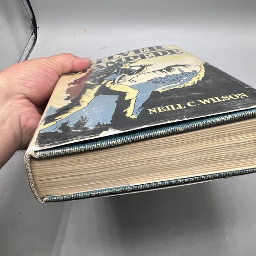 Silver Stampede Neill C. Wilson 1st Ed, 1st Prt, FIRST COPY SIGNED HC/DJ 1937 - Picture 4 of 23