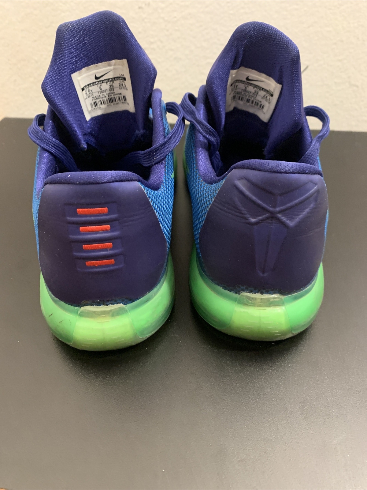 Nike Zoom Kobe X 10 Elite Emerald City Blue Green 726067 402 RARE Sz 6.5Y 2015 image 5