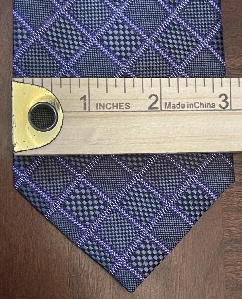 Alexander Julian Colores Púrpura Hecho a Mano 100% Poliéster Hecho en China Foto 4 de 4