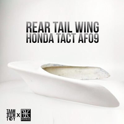 HONDA TACT AF09 MOPED SCOOTER CUSTOM REAR TAIL WING produced in fiberglass