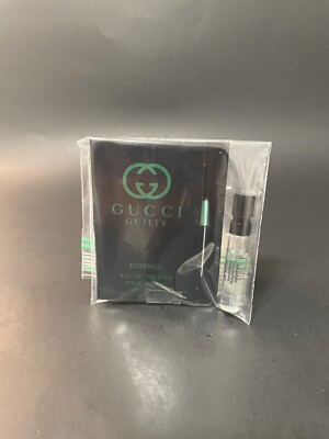 GUCCI  GUILTY : ESSENCE  POUR HOMME : EAU DE TOILETTE SAMPLE NEW