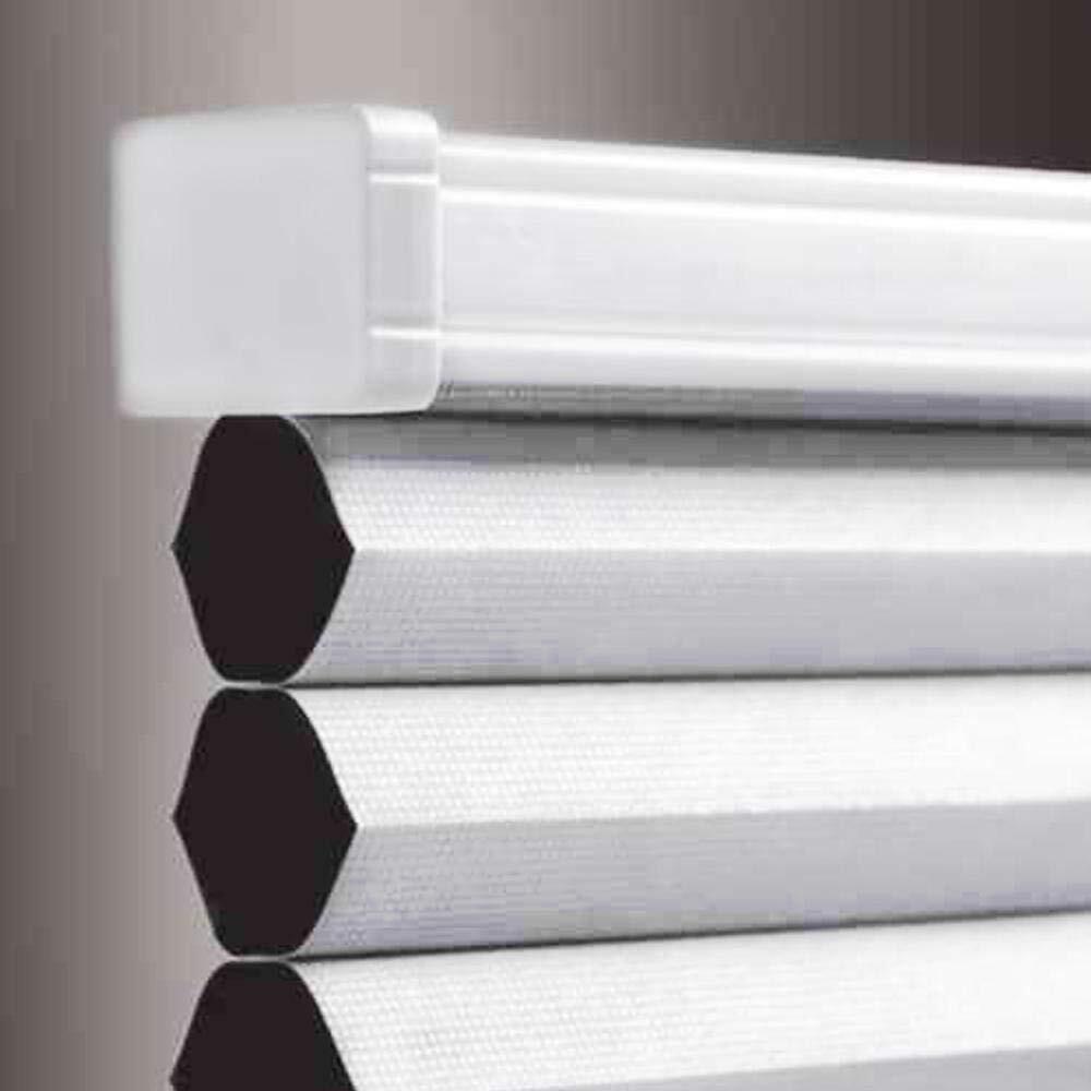 Shadow White 9/16 in. Cordless Blackout Cellular Shade - 34 in. W x 72 in. L