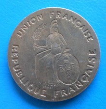 Oceania French Oceania Test 2 Francs 1948 Km E5