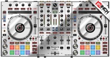 Pioneer DDJ-SX3 Skin - mirror silver
