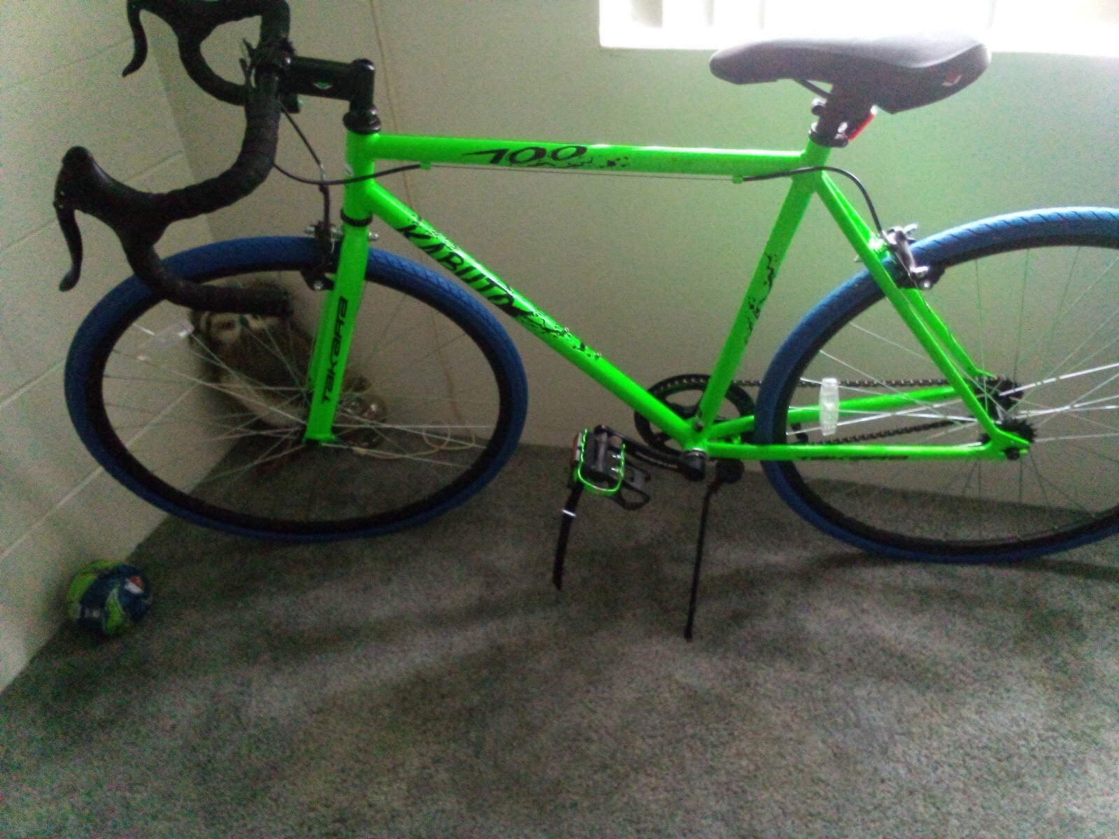 Roadbike Takara Tommy Kabuto Singlespeed green/blue&nbsp;