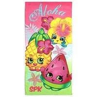 Shopkins Beach Towel Spk Aloha Girls Pool Towel Sale Shopkins Beach Towel Spk Aloha Girls Pool Towel Sale