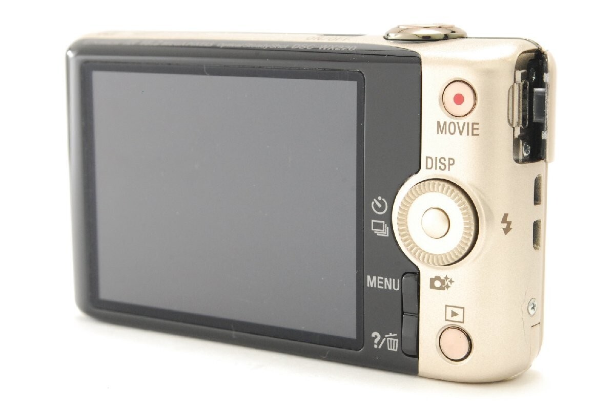 SONY Cyber-shot DSC-WX220 Digital Camera Compact Gold Japanese