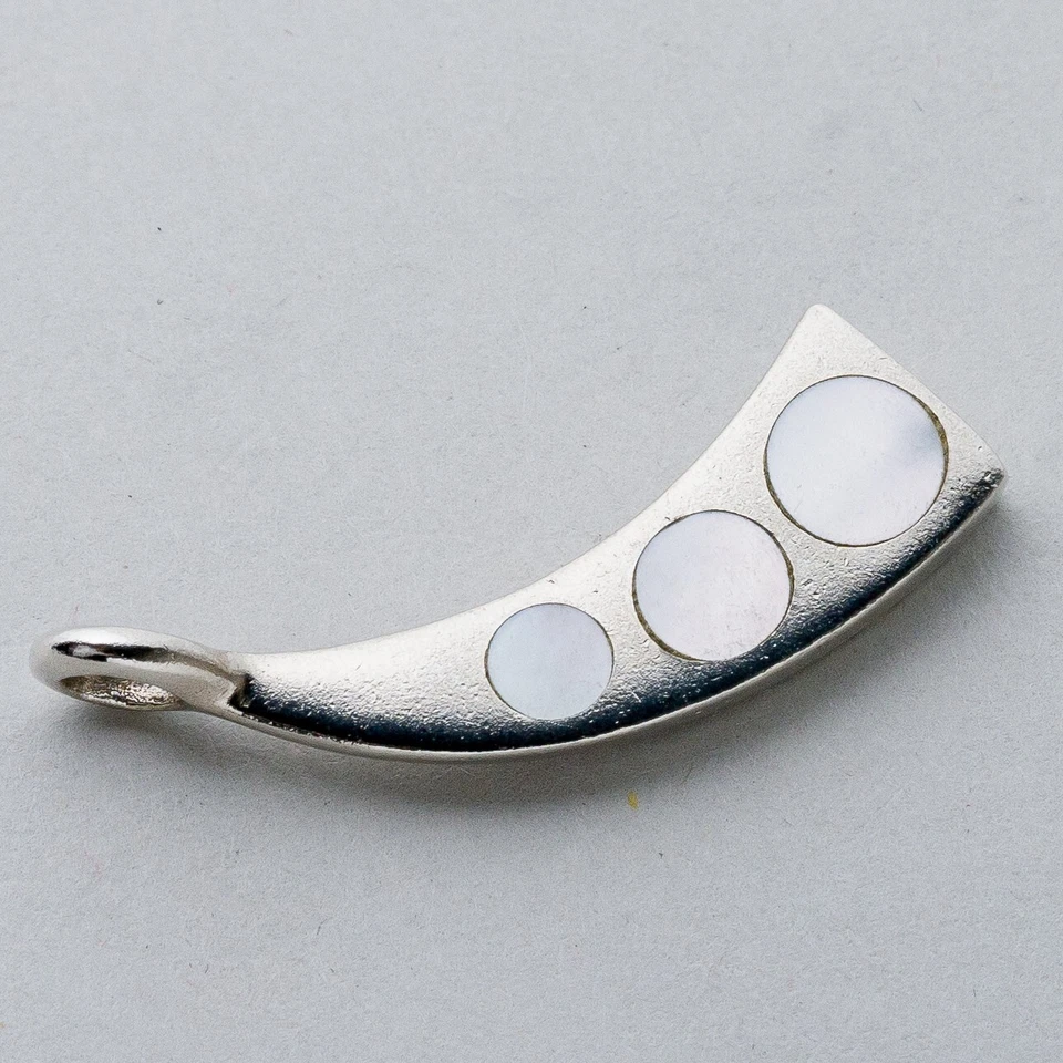 Silber Anhänger Kettenanhänger Perlmutt 4,07 g - Bild 3 von 4