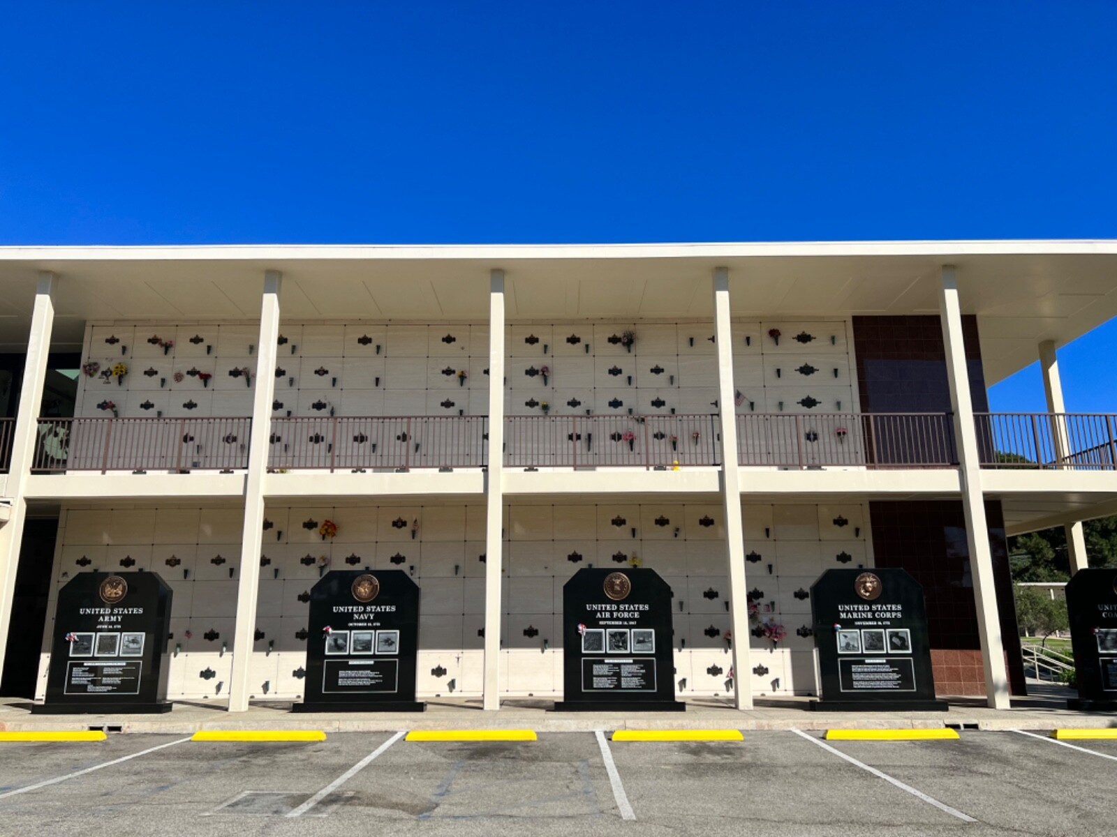 Set of 2 Niches at Rose Hills Cemetery Whittier, CA eBay