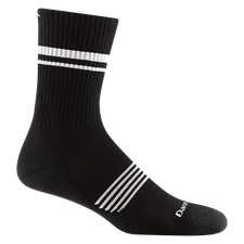 Darn Tough 1118 Black Men's Element Micro Crew Lightweight Running Sock cushion