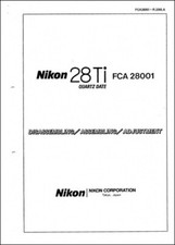 Nikon 28Ti Service & Repair Manual Reprint