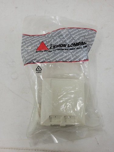 Siemon sm assembly 2 port cat5 t568a light ivory quantity of (46) - Picture 6 of 9