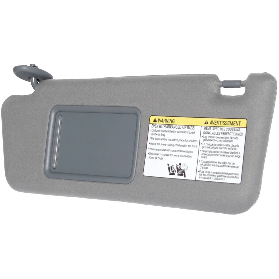 Para Toyota Tacoma 2005-2015 cinza para motorista viseira solar lateral esquerda 74320-04181-B1 - Imagem 2 de 4