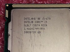 Intel Core i5-670 SOCKET 1156 STEP : SLBLT
