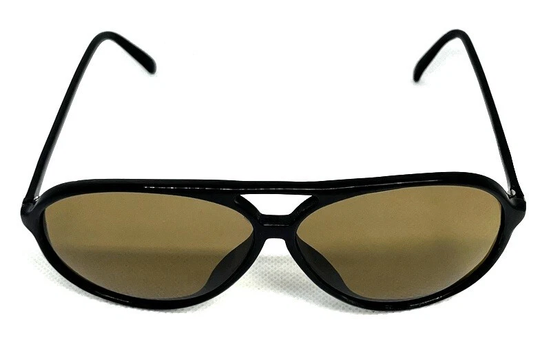 1980's Vintage Persol Ratti 09139N Sunglasses Meflecto Squared Double Bridged - Image 3 of 4